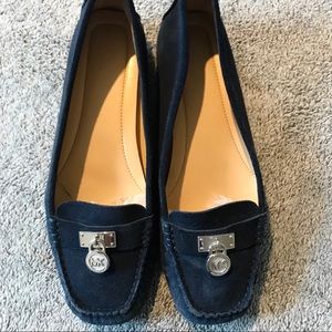 Michael Kors Navy Flats